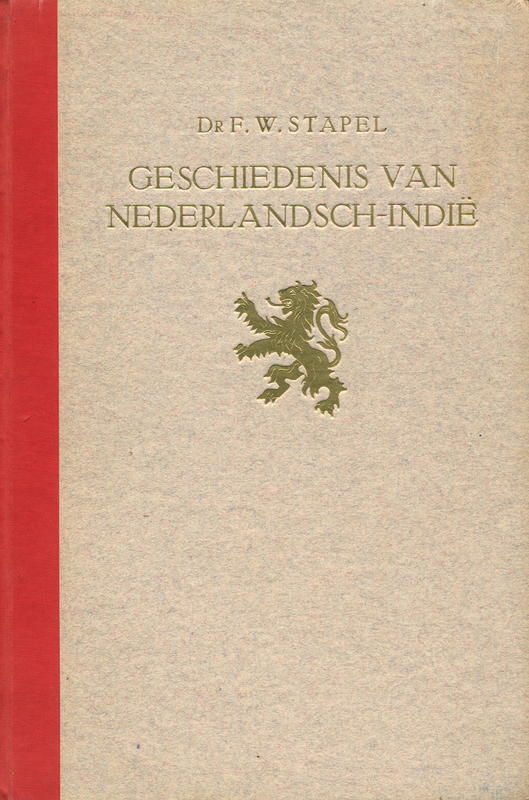 Geschiedenis van Nederlandsch-Indië cover