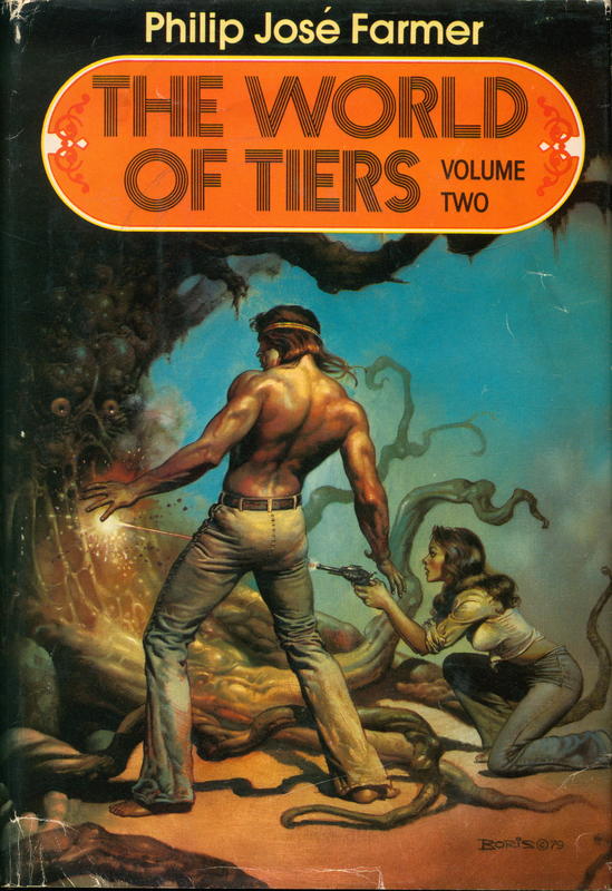 The world of Tiers, volume two : A private cosmos ; Behind the walls of Terra ; The lavalite world / Philip José Farmer cover