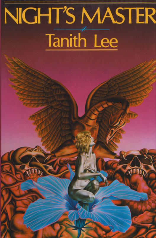 Night's master : a novel of the flat earth / Tanith Lee ; illustrated by Randy Broecker cover