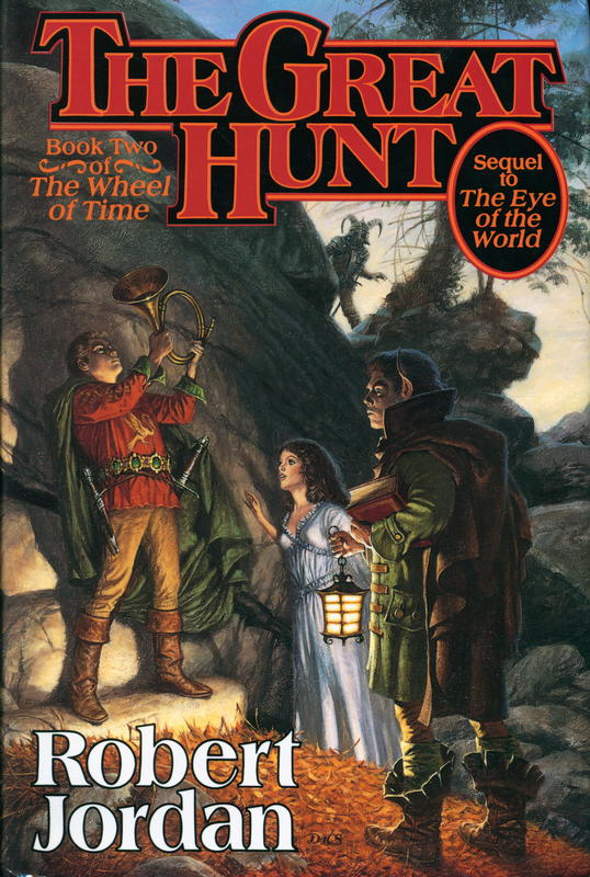 The great hunt / Robert Jordan cover