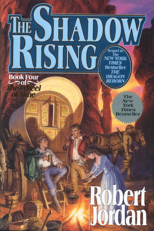 The shadow rising / Robert Jordan cover