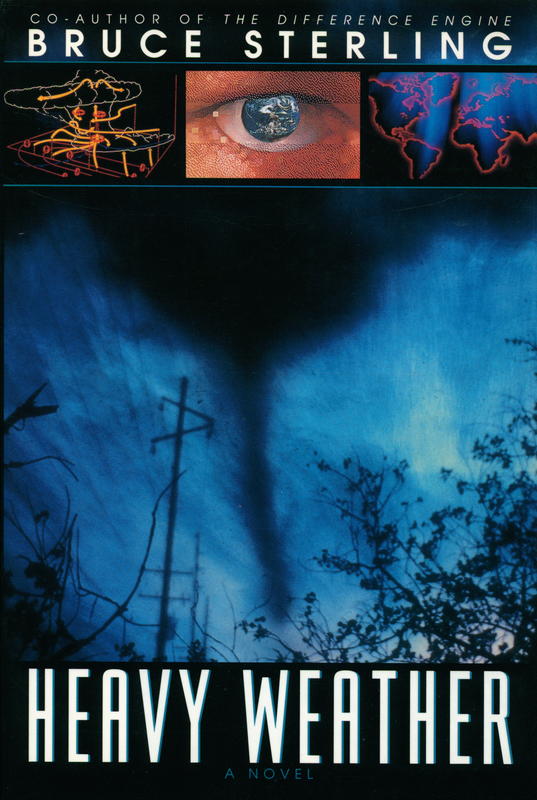 Heavy weather / Bruce Sterling cover
