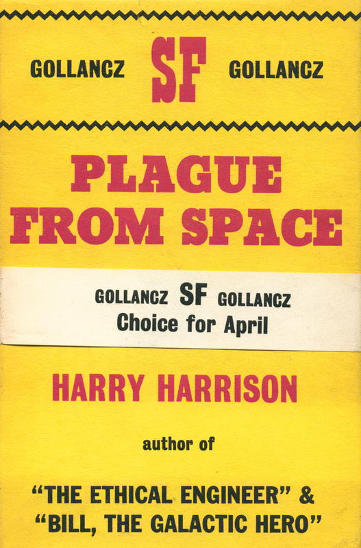 Plague from space / Harry Harrison cover