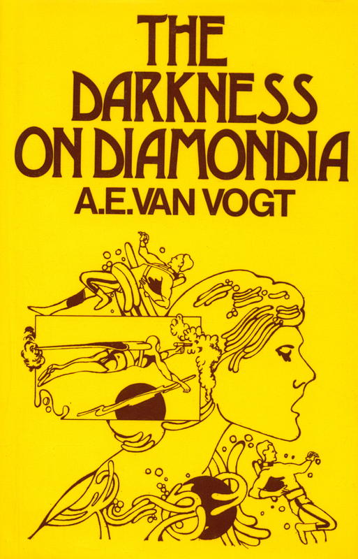 The darkness on Diamondia / science fiction by A. E. van Vogt cover