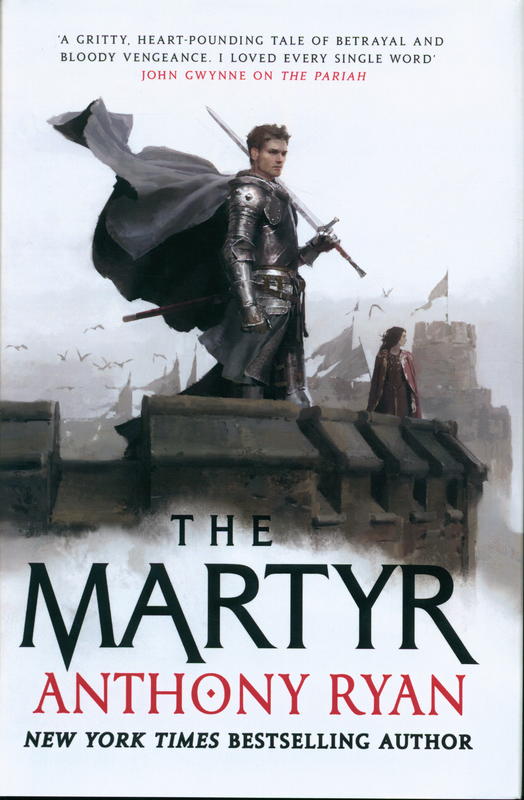 The martyr / Anthony Ryan cover