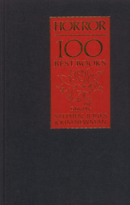 Horror: 100 best books cover