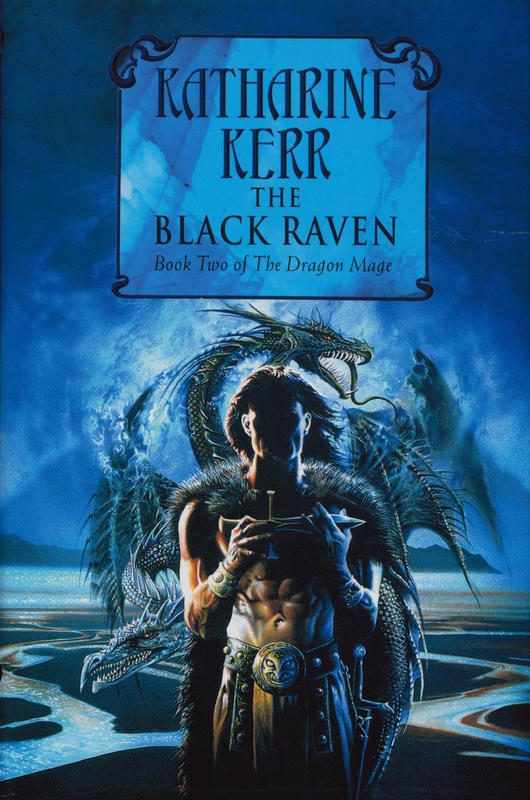 The black raven / Katharine Kerr cover