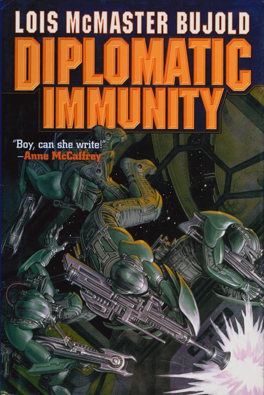 Diplomatic immunity / Lois McMaster Bujold cover