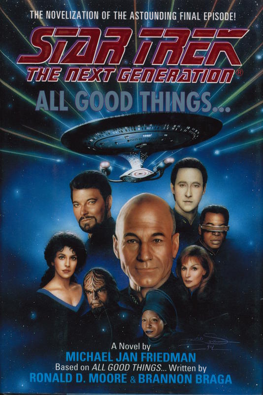 Star trek: The next generation - All good things... / a novel by Michael Jan Friedman cover