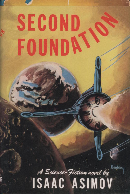 Second foundation / Isaac Asimov cover
