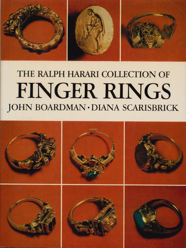 The Ralph Harari collection of finger rings / John Boardman and Diana Scarisbrick cover