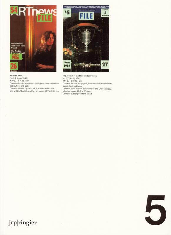 FILE megazine's complete reprint : volume 5 of 6 cover