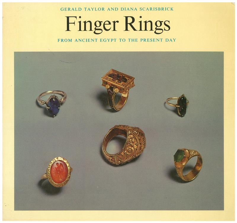 Finger rings : from ancient Egypt to the present day / by Gerald Taylor ; with an introduction by Diana Scarisbrick cover