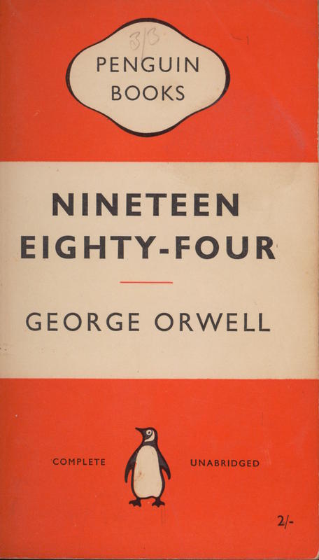 Nineteen eighty-four / George Orwell cover