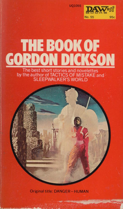 The book of Gordon Dickson cover