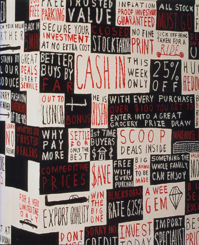 Three colours : Gordon Bennett and Peter Robinson : a Heide Museum of Modern art travelling exhibition cover