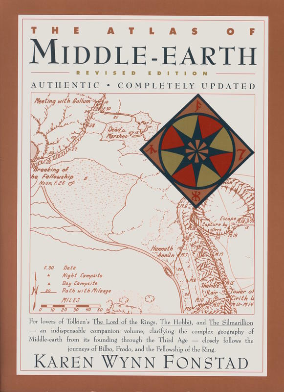 The atlas of Middle-earth / revised edition Karen Wynn Fonstad cover