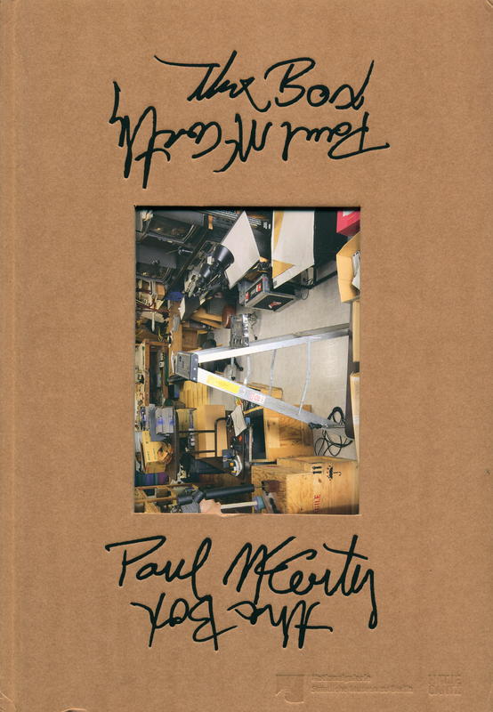 The box / Paul McCarthy ; edited by Joachim Jager ; texts by Stacen Berg [and 6 others] cover