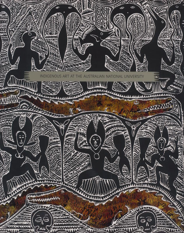 Indigenous art at the Australian National University cover