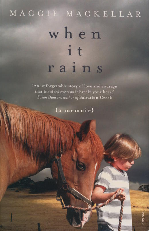 When it rains : a memoir cover