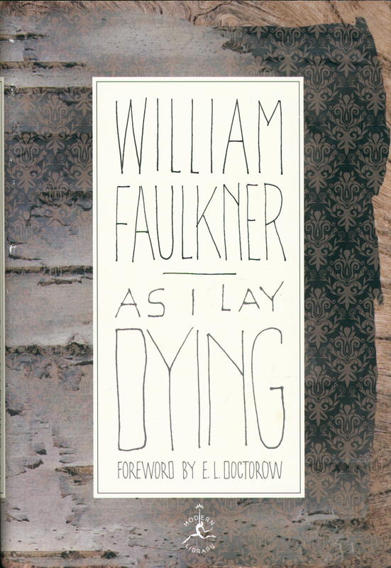 As I lay dying : the corrected text cover