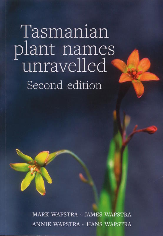 Tasmanian plant names unravelled cover