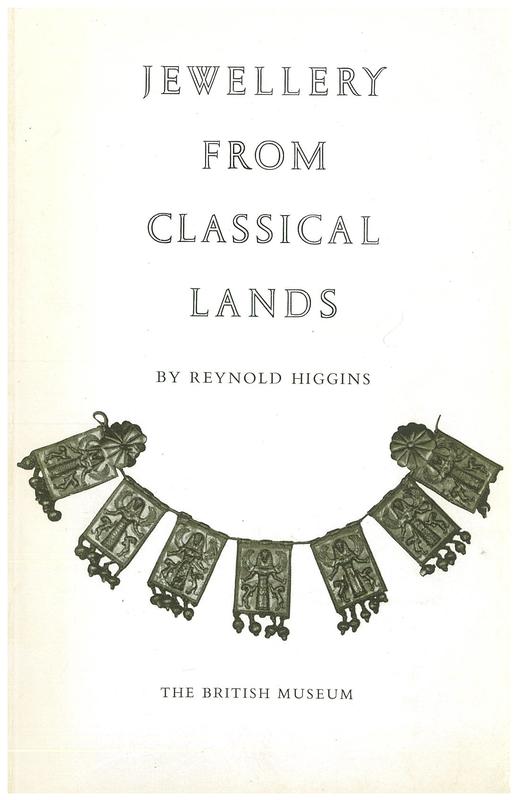 Jewellery from classical lands / Reynold Higgins cover