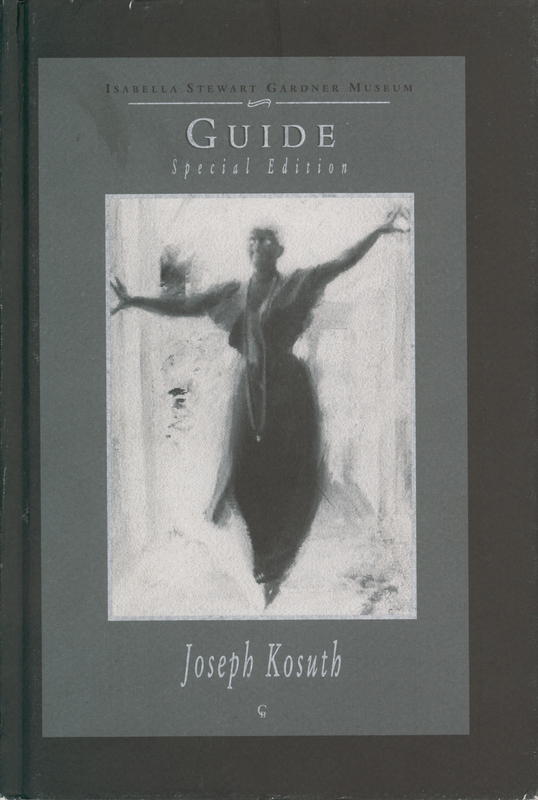 Isabella Stewart Gardner Museum guide to contemporary art : special edition cover