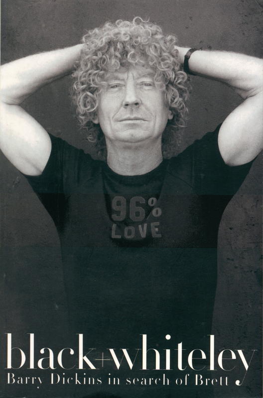 Black Whiteley / Barry Dickins in search of Brett cover