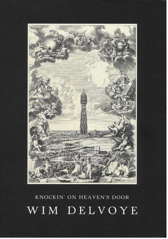 Wim Delvoye : knockin' on heaven's door cover