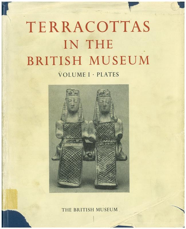 Catalogue of the terracottas in the department of Greek and Roman antiquities, British Museum : volume 1 : plates cover