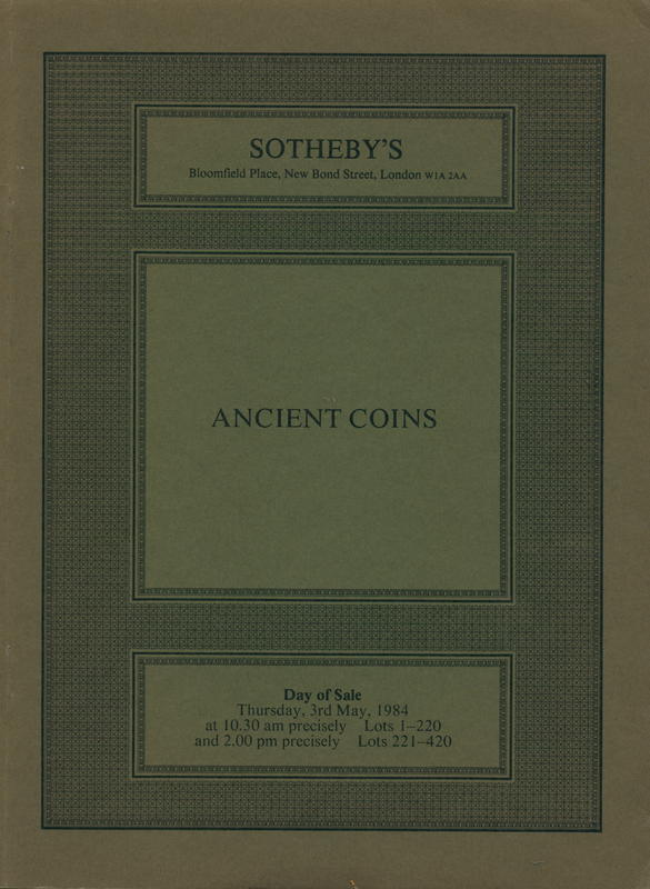 Ancient coins of the Greek, Roman and Byzantine series cover