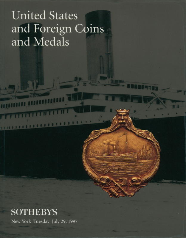 United States and foreign coins and medals cover