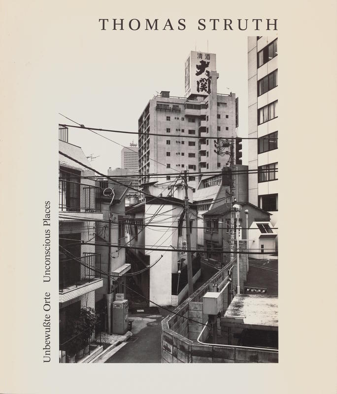 Thomas Struth : unconscious places cover