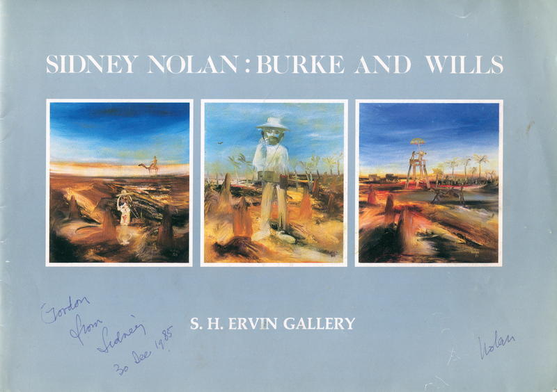 Sidney Nolan : Burke and Wills cover