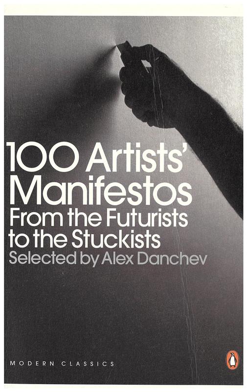 100 artists' manifestos cover