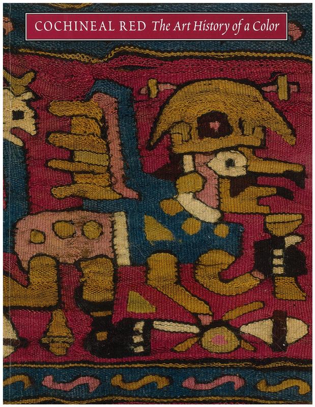 Cochineal red : the art history of a color cover