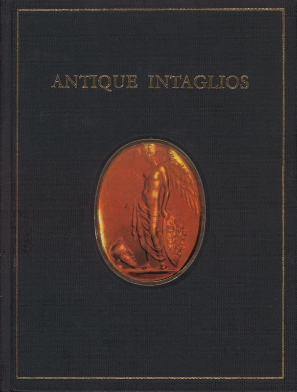 Antique intaglios : in the Hermitage collection / compiled and introduced by O. Neverov, designed by A. Durandin cover