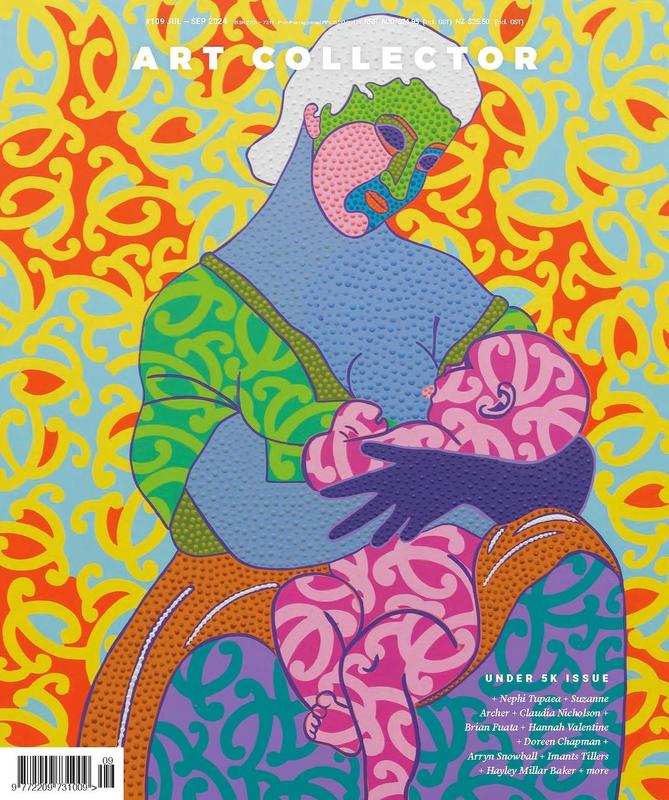 Australian art collector cover