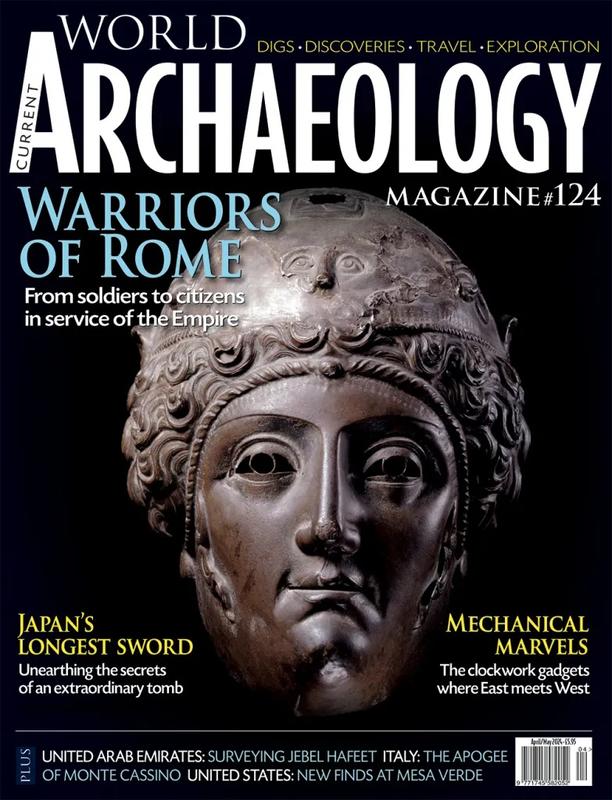 Current world archaeology cover