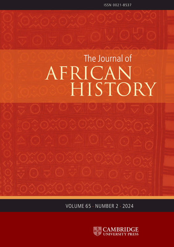 Journal of African history cover