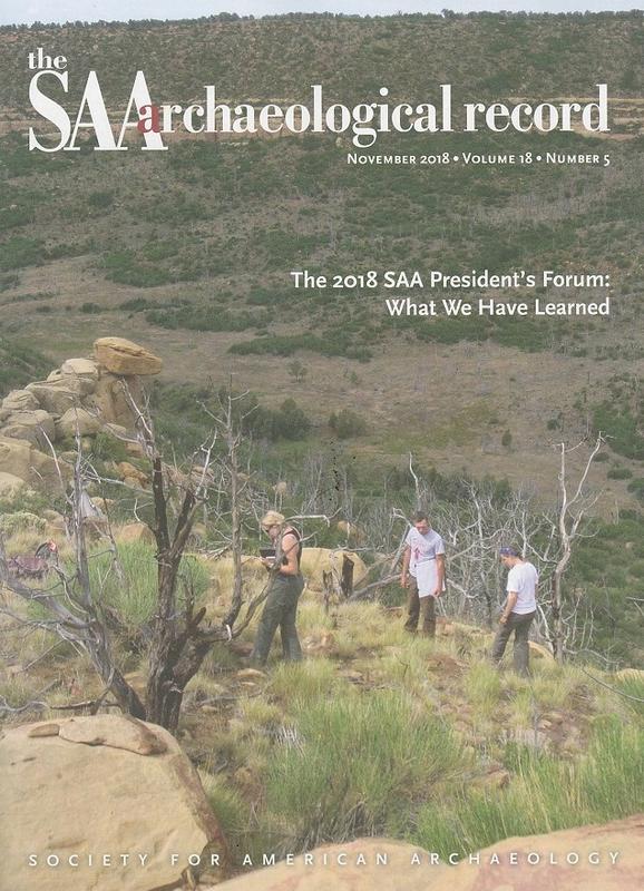 The SAA archaeological record cover