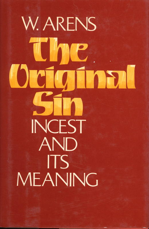 The original sin : incest and its meaning cover