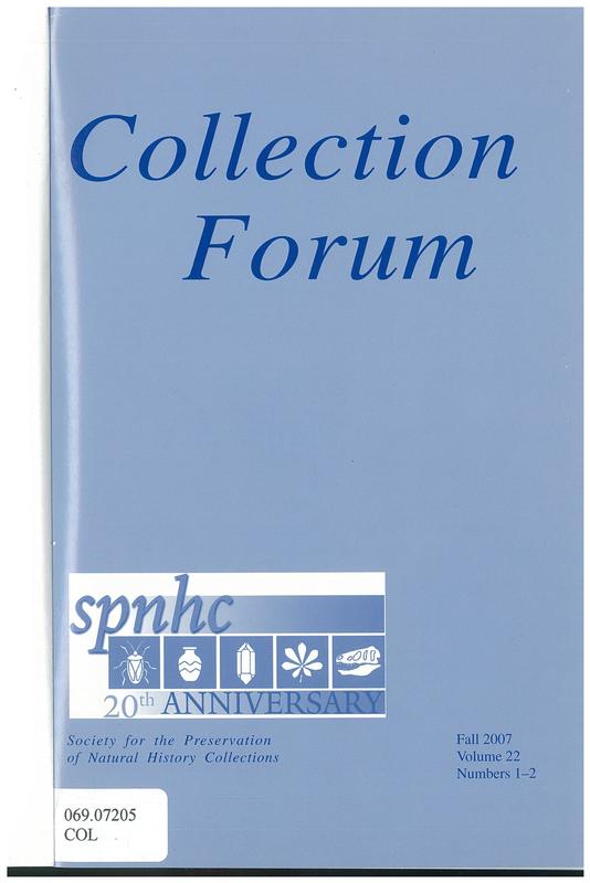 Collection Forum cover