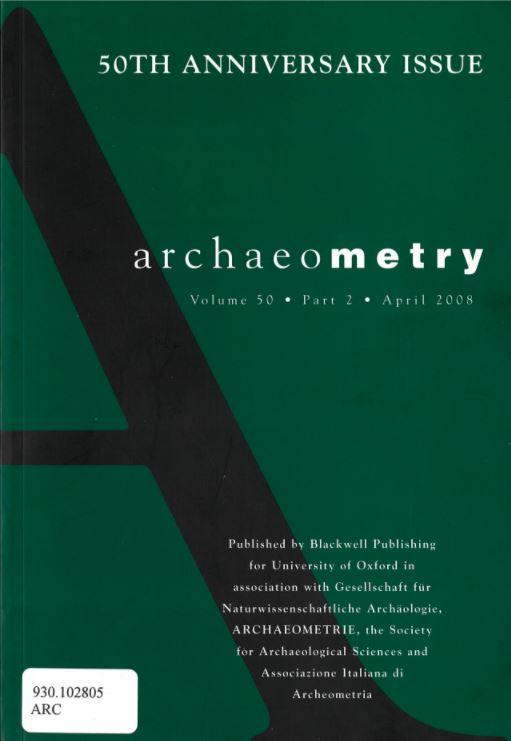 Archaeometry cover