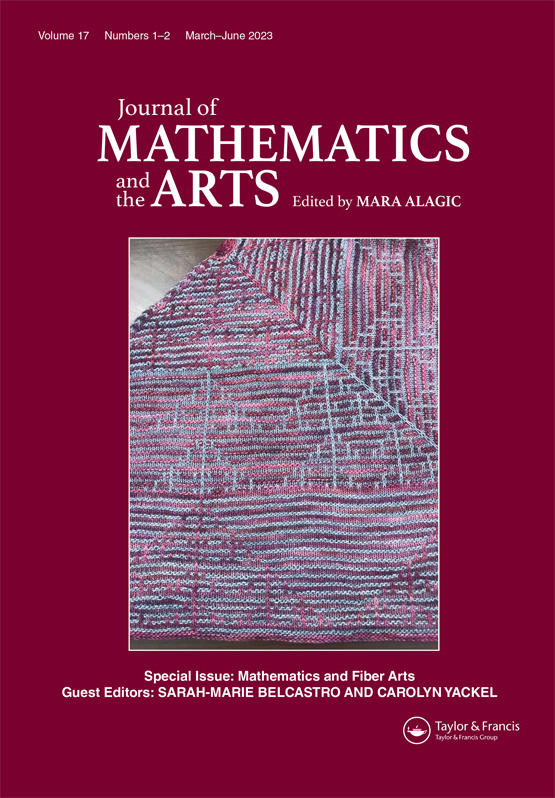 Journal of mathematics and the arts cover