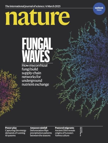 Nature : the international weekly journal of science cover