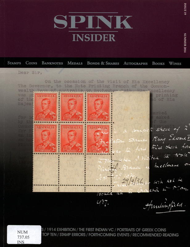 Spink insider magazine cover