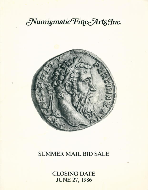 Summer mail bid sale : Ancient coins and numismatic literature cover