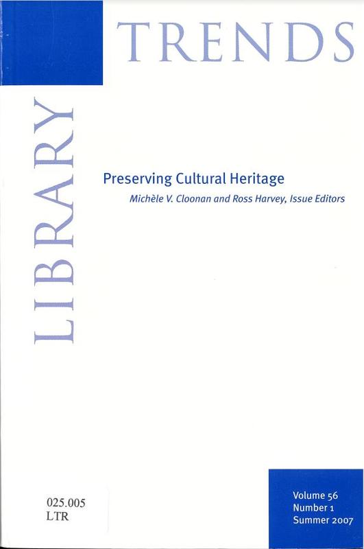 Library trends cover